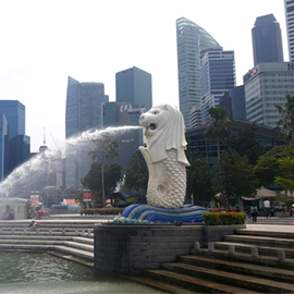 پارک مرلیون ، نماد شهر سنگاپور 